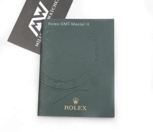 rolex gmt master ii instruction manual pdf
